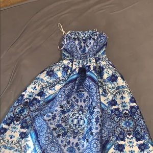 Pleaded Prom dress (size 1)